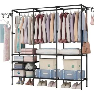 Clóset Shelf 8518-3 Color Segun Disponibilidad De Metal Sin Puertas