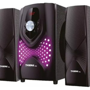 Teatro En Casa Tigers Tg300 Bluetooth 60 Watt Buffer Usb Aux Negro
