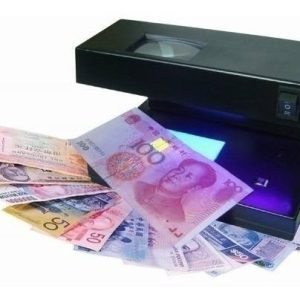 Probador Detector Billetes Falsos Luz Uv Y Lupa Ad-2138 110v