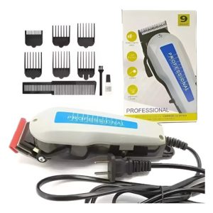 Maquina Peluqueria Profesional Corte Cabello Motilar Barbera Azul Claro