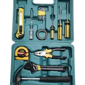 Set De Herramientas 16 Piezas Multifuncional Verde Oscuro