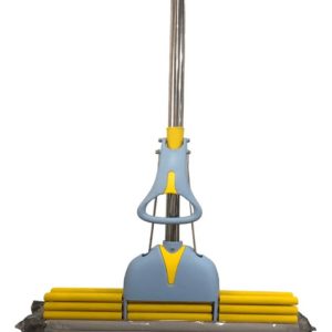 Esponja Con Rodillo Absorbente Trapeador De Mango Ajustable