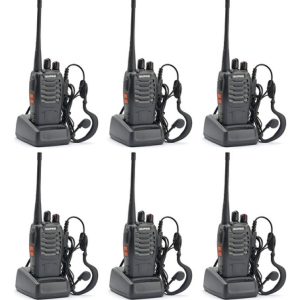De 6 Radios Baofeng Bf-888s Walkie Talkie Inmediato