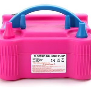 Inflador De Globos Eléctrico Doble Boquilla Electric Pump