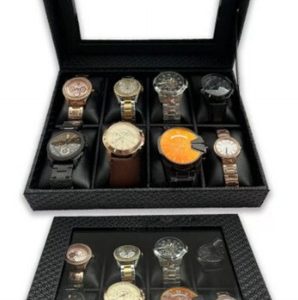 Organizador De Relojes Estuche Relojero Lujo 8 Puestos Reloj
