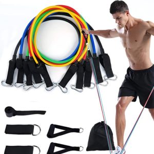 Kit De Bandas De Resistencia 11pzs Ejercicios En Casa