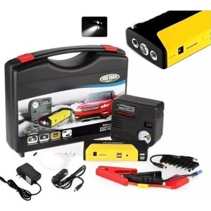 Iniciador Arrancador Baterias Carro Moto Compresor Kit 12v