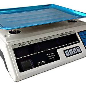 Bascula Electrónica Peso Balanza Digital Gramera 40 Kg Blanco