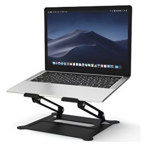 Base Para Portatil Soporte Ergonomico Ajustable  Negro