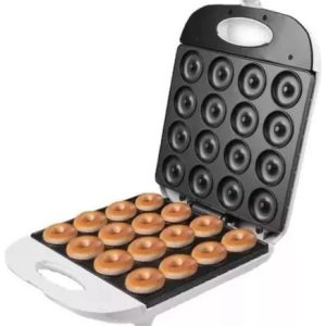 Mini Máquina De 16 Rosquillas Fiestas Postres Reposteria Blanco