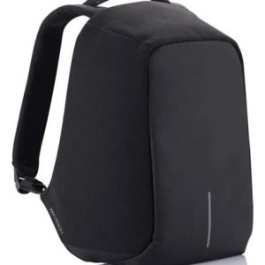 Morral Antirrobo Para Portatil Impermeable Maleta Seguridad Liso Negro