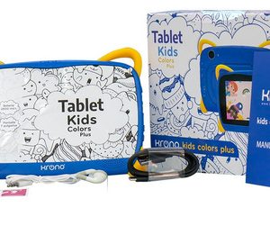 Tablet Para Niños Y Niñas Kids Color Plus 3gbramx32gb Krono Color Azul