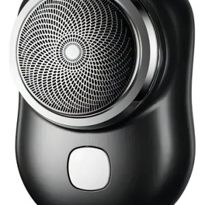 Mini Afeitadora Electrica Hombre Portatil Usb Afeitadoras Color Negro