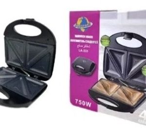 Sanduchera La Independencia 750w Sandwichera Dos Puestos Negro