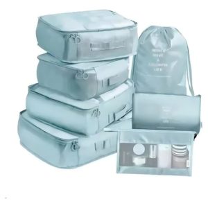 Organizador De Maleta Bolsas Viajeras X7 Pzas Color Colores