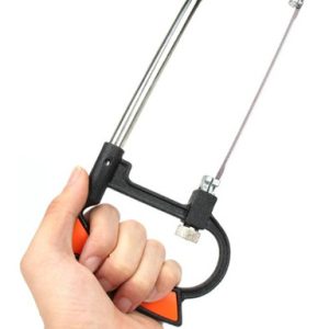 Mini Sierra Accero Multifunción 12 Piezas Kit Serrucho Gris