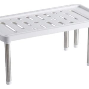 Organizador Estante De Cocina Alimentos Multifuncional Blanco