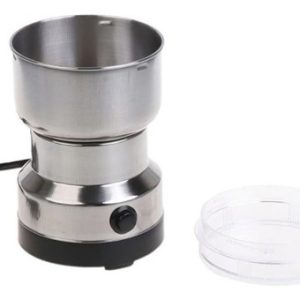 Molinillo De Café Molino De Granos Procesador Pulverizador Plateado