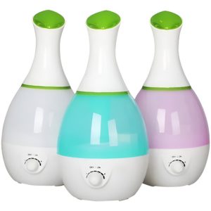 Difusor De Aromas Humidificador Purificador Tipo Jarrón   Verde