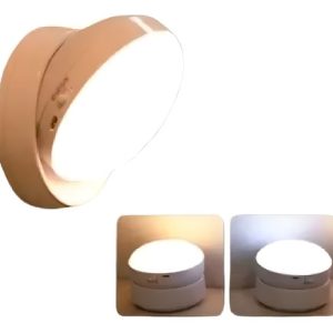 Lámpara Led Recargable Home Pared Sensor Movimiento Luz Blanca