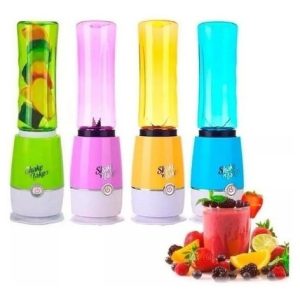 Licuadora Personal Portátil Batidos 3 En 1 Doble Botella