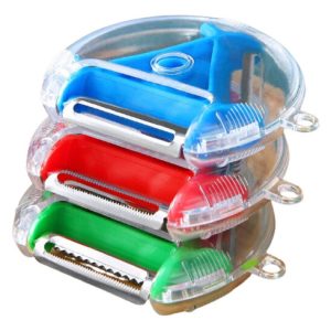 Rebanador Multifuncional 3 En 1 Cortador Rallador Y Pelador  Variable