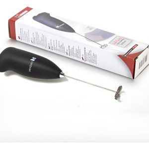 Batidor Portátil Espumador Leche Huevos Jugos Mezclador Café Negro