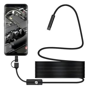 Cámara Endoscópica Usb Tipo C Microusb Marca Endoscope 3,5m 6 Led Ip67