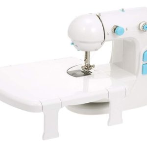 Maquina De Coser Con Mesa Portatil  Blanco