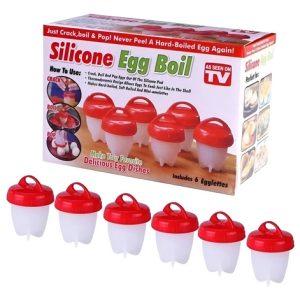 Moldes Cocinar Hervir Huevos Silicone Egg Boil