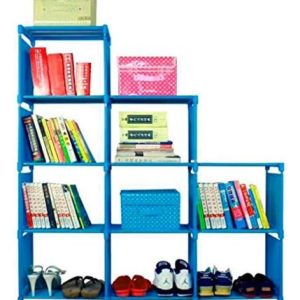 Estante Multiusos Organizador Multifuncional Zapatero Azul