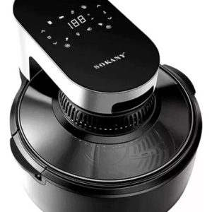 Freidora De Aire Sokany 5.5 Litros Digital Pantalla Tactil Negro