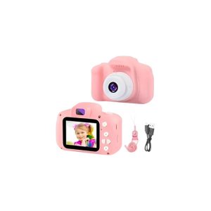 Cámara Compacta Infantil Mariadelosangelesviaacisn Rosa 3 Mpx Zoom 4x Hd