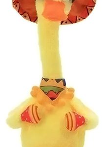 Muñeco Pato Arra Imp Bailarín Sonidos Luz 25cm Hipoalergénico