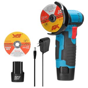 Mini Pulidora Inalambrica Portatil Con Batería De 12v Negro