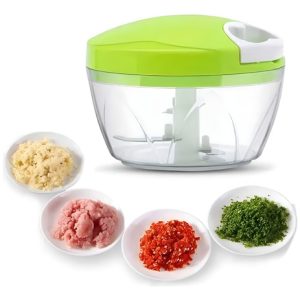 Picador Verduras Manual Pica Todo Acero Inoxidable Color Verde Claro