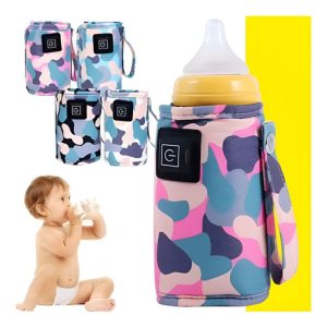 Calentador De Teteros Usb Portátil Mv Marcas Con Control De Temperatura