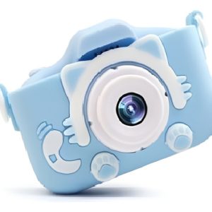 Mini Camara De Gato Didactica Digital Para Niños Azul
