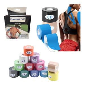 Cinta Kinesiológica Tape Neuromuscular Altletica 5cm Color Colores