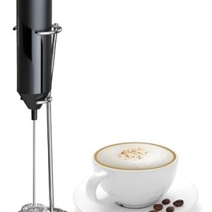 Batidor Eléctrico Portatil Mezclador Personal Mini Agitador Negro