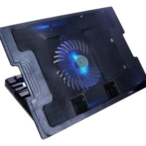 Base Ajustable Refrigerante Para Computador Portatil Laptop Negro