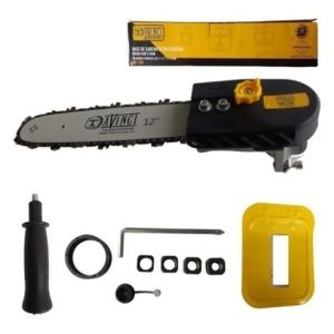 Base Cadena Motosierra Para Pulidora 4-1/2 115mm Ht Ms-100 Negro