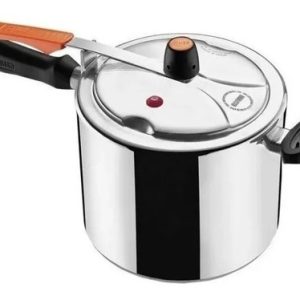 Olla A Presion Imusa 7 Litros Securyplus En Aluminio Plateado