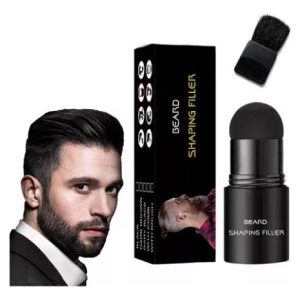 Relleno De Barba Potenciador Reparador Para Hombre Negro