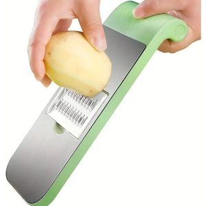 Cortador Y Rebanador 6 En 1 Multifuncional Picatodo Manual Verde Claro