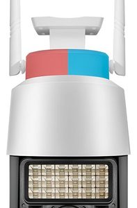 Camara Wifi V380 Robotica Con Microfono 3mp Visión Nocturna  Blanco