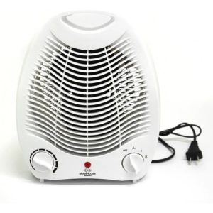 Calentador De Ambiente Y Ventilador De Aire  Renahouse 2 En1 Blanco