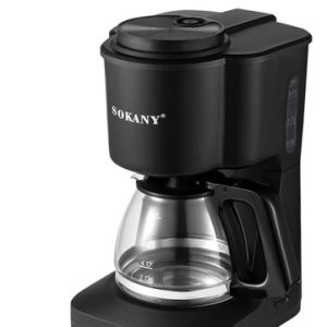 Cafetera Automática Con Capacidad De 500ml Sokany Sk-124 Negro