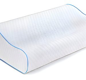 Almohada De Aloe Vera Ortopédica Cool Pillow Indeformable Blanca