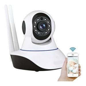 Cámara Ip Ptz Blanco Wi-fi Smart Net Con Visión Nocturna Y Ángulo 360°